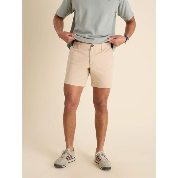 NWT Chubbies The Khakinators 7” Flat Front Stretch Twill Shorts Size 33 - Picture 1 of 8